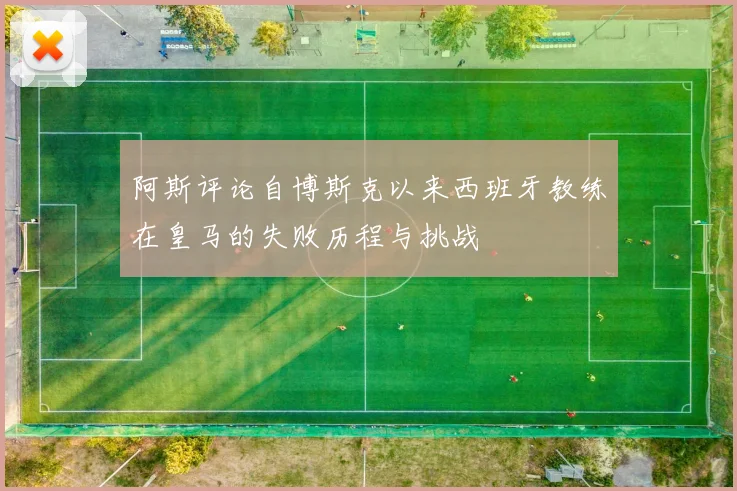 阿斯评论自博斯克以来西班牙教练在皇马的失败历程与挑战